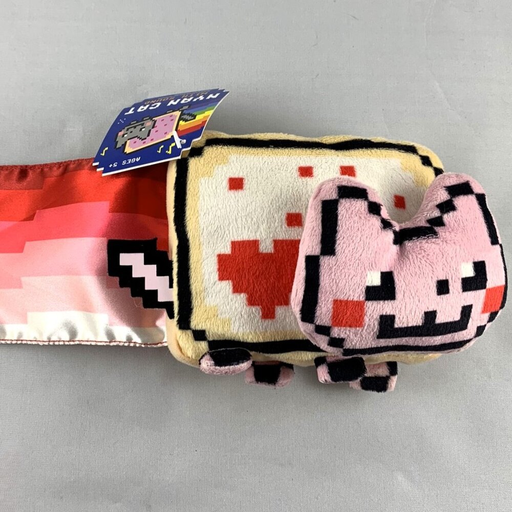 Rare Nyan Cat Plush, 2012 Valentnyan Valentine Edition, Jakks Pacific Gund
